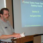 Scott teaches rules of the road in Florida boater safety class