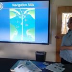 Teaching about navigational aids in boating safety class
